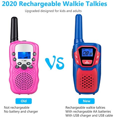 Par De Walkie Talkies Topsung Recargable Con Gran Rango Lapson Mexico