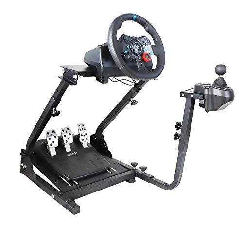  Racing Simulator - Soporte para volante de carreras, para Logitech  G920 G29 Thrustmaster : Videojuegos