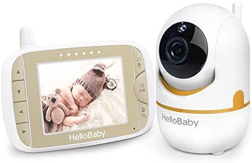 Monitor de bebé Hello Baby pantalla LCD 3.2 pulgadas -Oro- Lapson México