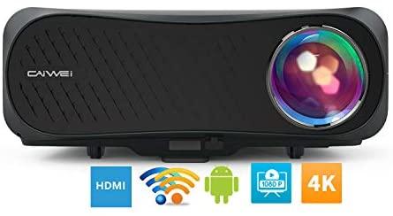 Proyector Portátil ZCGIOBN 1080p 4K 7200 Lúmenes HDMI- Lapson México