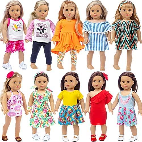Ropa para muñeca 10 sets American Girl 18"- Lapson México