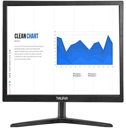  Thinlerain Monitor de computadora de 15 pulgadas con