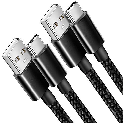 Paquete de 2 cables de carga rápida USB tipo C de 10 pies, cable USB A a  USB C