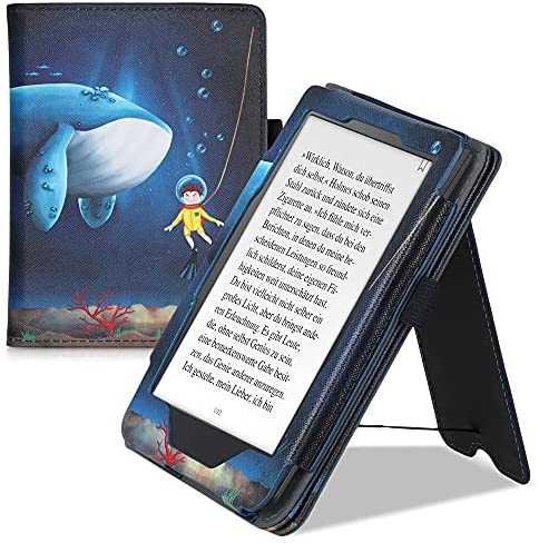 kwmobile Carcasa Compatible con Kobo Clara HD Funda con Soporte