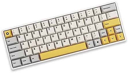  ffzhushengmy DIY Keycap 136pcs muestra de teclado mecánico para  juegos de teclado de diseño blanco puro 136 teclas de contorno blanco  lechoso teclado de personalidad (cuerpo axis: perfil XDA, color: teclas