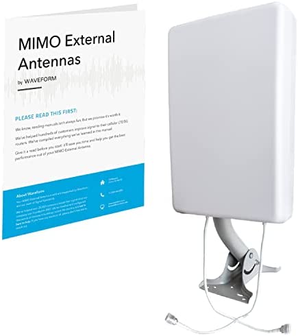 Antena para Exterior Waveform MIMO 600-2700MHz para Módem 4G- Lapson México