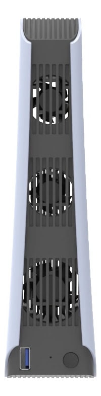 Alternative view of Enfriador Para Ps5 Honson Hs-ps5028 3 Ventiladores - Blanco