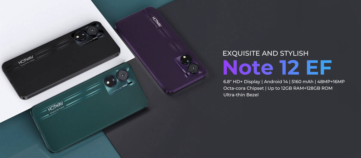 Celular Hotwav Note 12 Ef 6.8 Hd+4gb Ram+128gb - Image 3