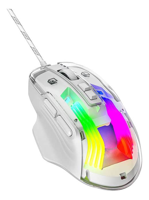 Alternative view of Mouse Gamer Alámbrico Xtrike Me Gm-319 Ergonómico -blanco