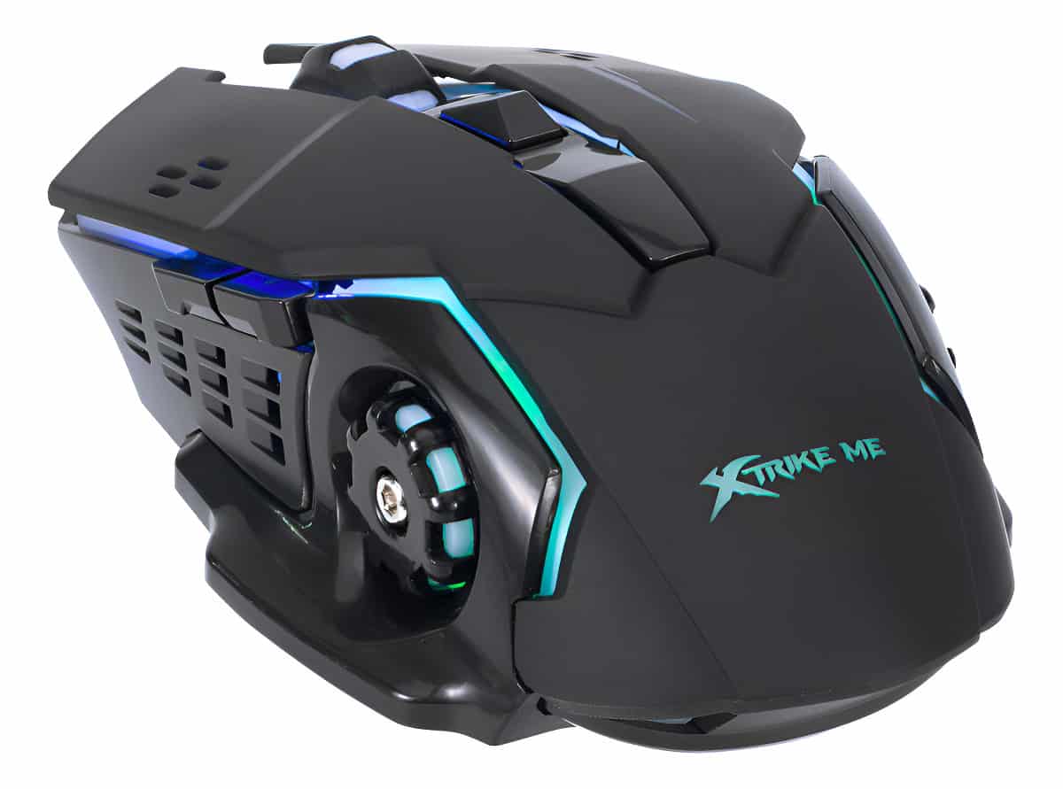 Mouse Gamer Inalámbrico Rgb Xtrike Me Gw-601 -negro