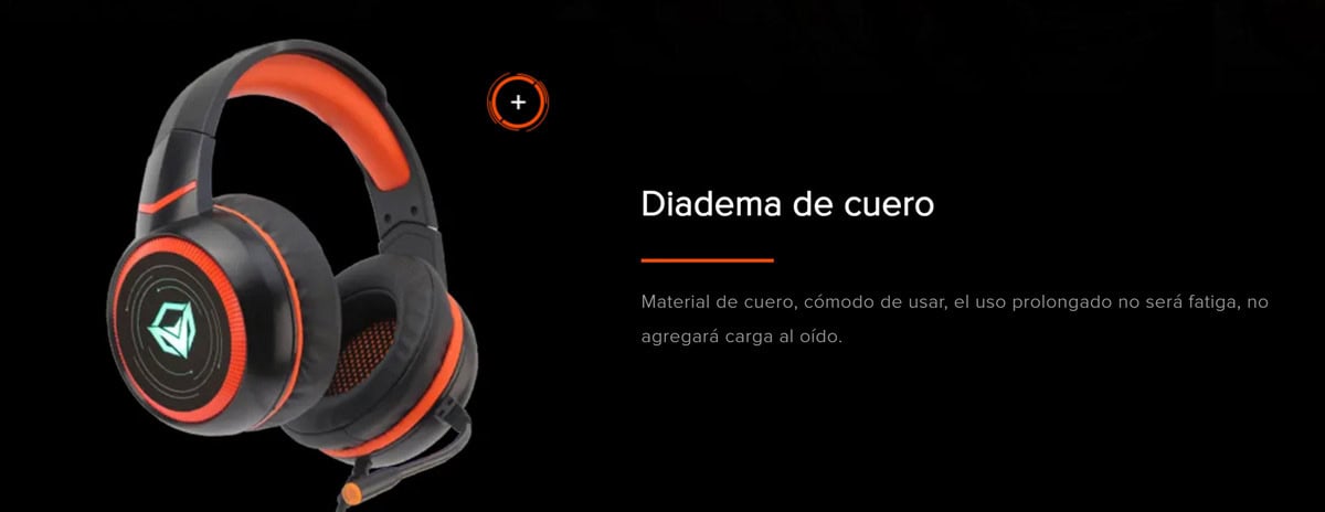 Audifonos Gamer Alámbricos Meetion Hp030 Hifi 7.1 Negro - Image 7