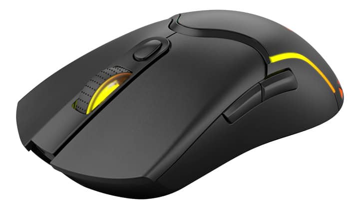 Alternative view of Mouse Gamer Inalámbrico Rgb Xtrike Me Gw610 Ergonómico Negro