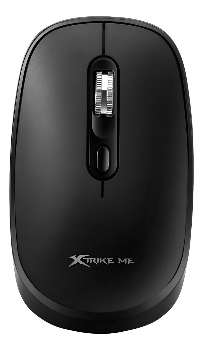 Mouse Gamer Inalámbrico Xtrike Me Gw-119 Bk Ergonómico Negro