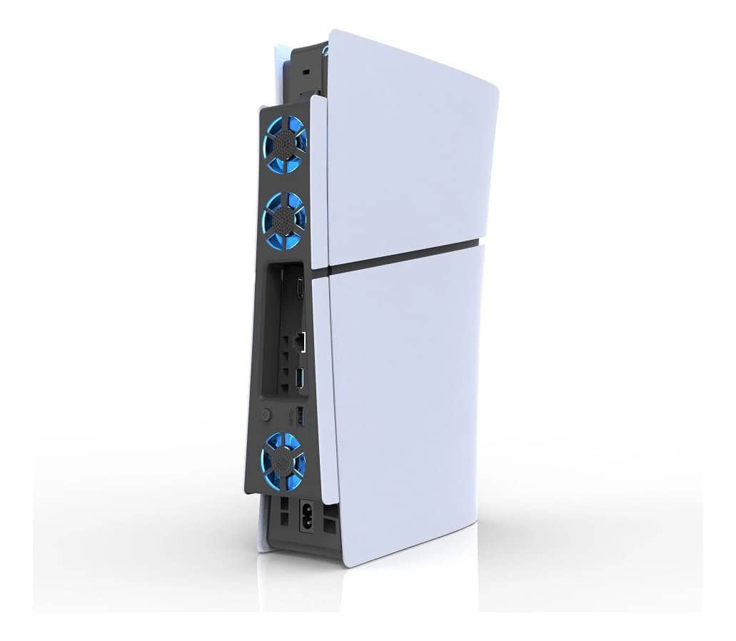 Alternative view of Enfriador Para Ps5 Honson 3 Ventiladores Usb -blanco
