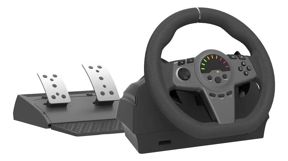 Volante Gamer Honson Hs-gt100v1bk 2 Pedales Xbox/pc -negro