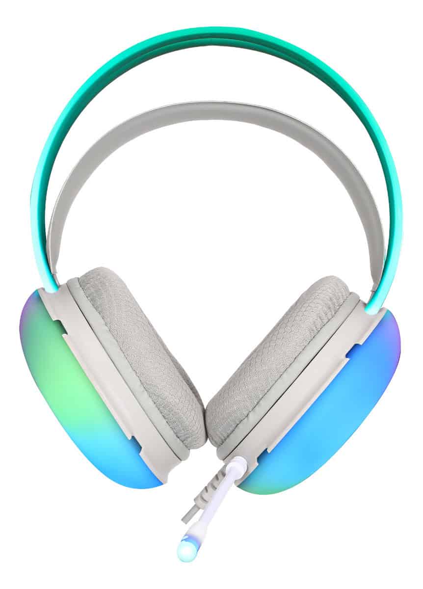 Alternative view of Audifonos Gamer Alámbrico Xtrike Me Gh-511 Led 3.5mm Blanco