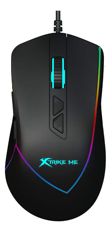 Alternative view of Mouse Gamer Alámbrico Xtrike Me Gm-320 Ergonómico -negro