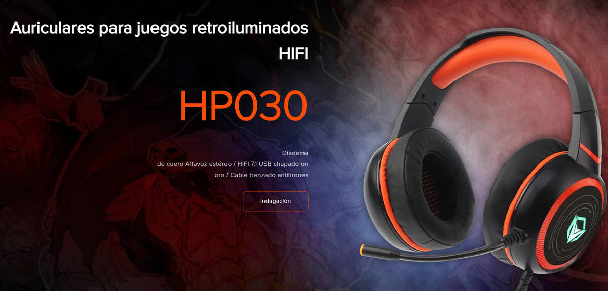 Audifonos Gamer Alámbricos Meetion Hp030 Hifi 7.1 Negro - Image 5