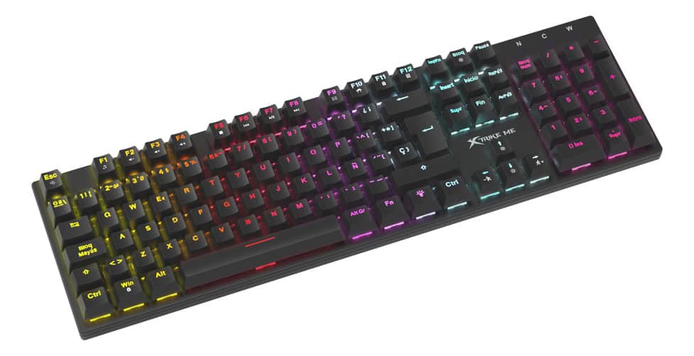 Alternative view of Teclado Gamer Xtrike Me Gk-988 Sp Rgb -negro