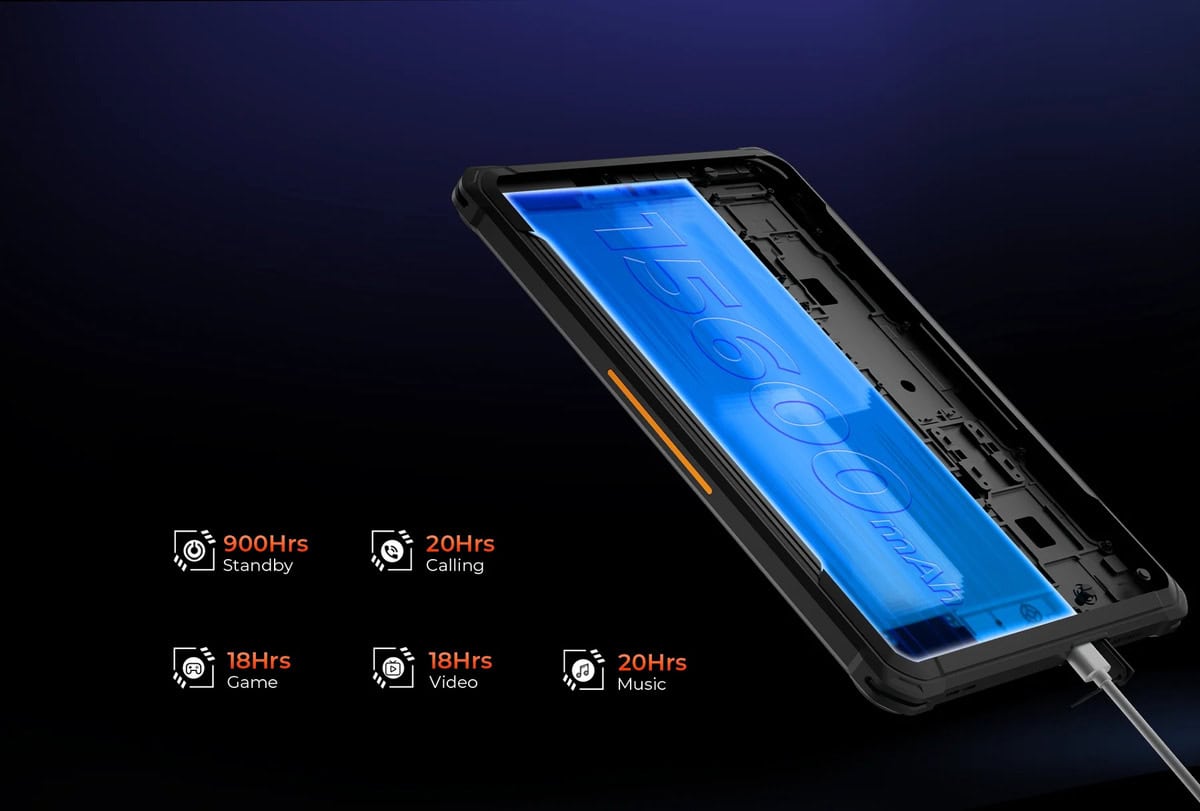 Alternative view of Tablet Hotwav Tab R7 10.1 6gb T60 6 Ram+256gb Rom Color Naranja