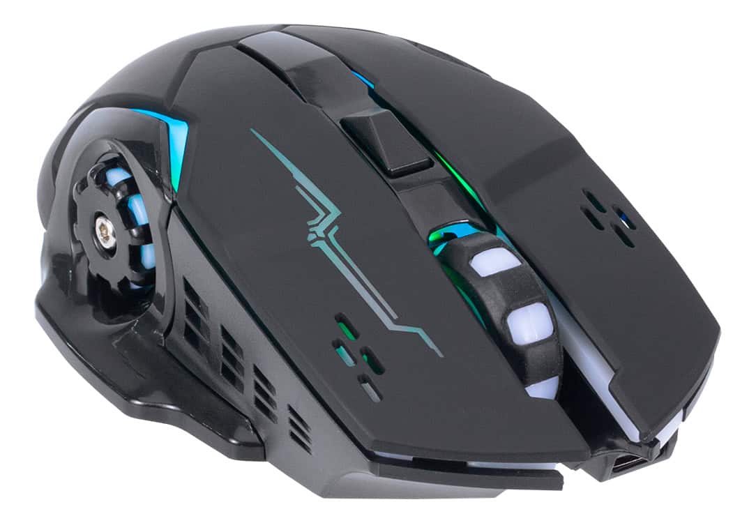 Alternative view of Mouse Gamer Inalámbrico Rgb Xtrike Me Gw-601 -negro