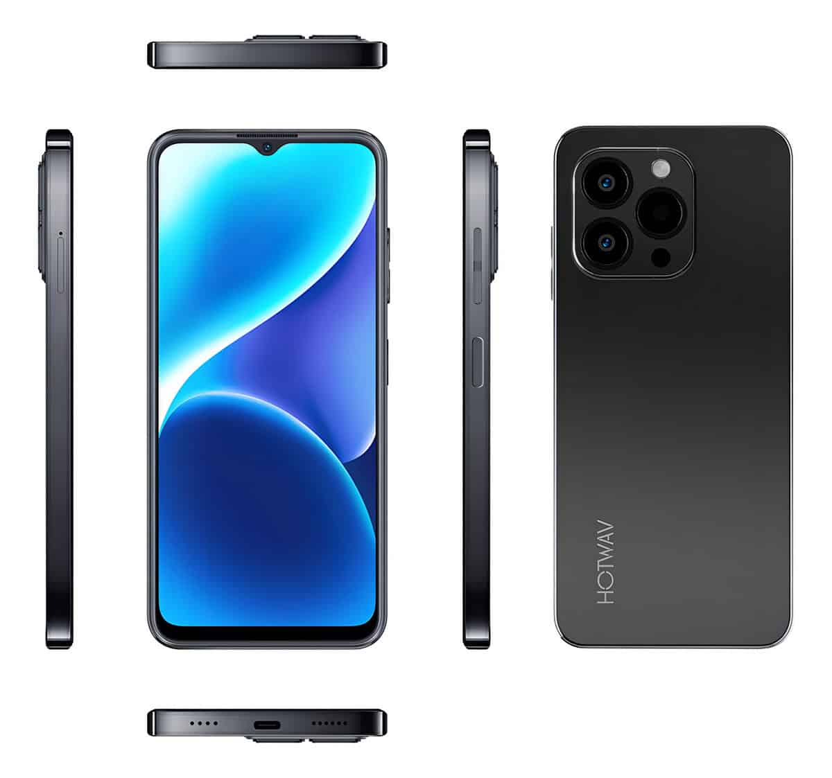 Alternative view of Hotwav Note 13 Pro Dual Sim 256 Gb Negro 8 Gb Ram