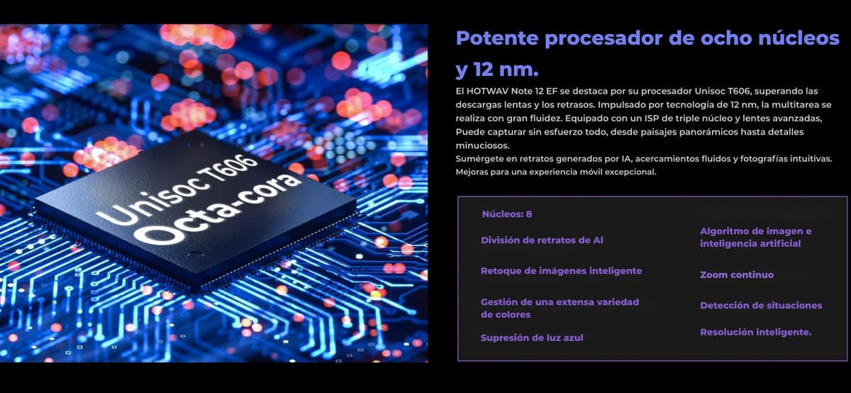 Celular Hotwav Note 12 Ef 6.8 Hd+4gb Ram+128gb - Image 5