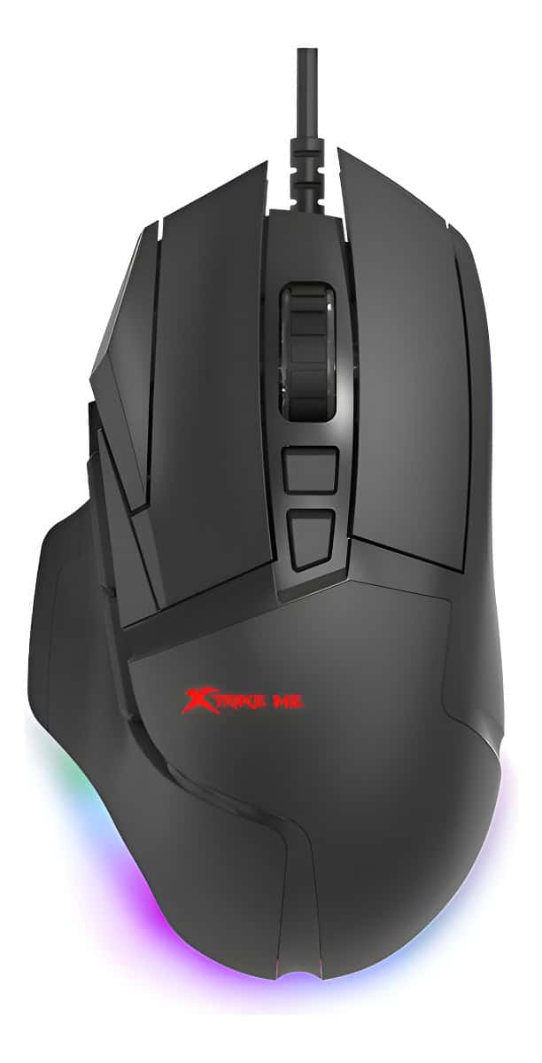 Mouse Gamer Alámbrico Xtrike Me Gm-520 Ergonómico -negro