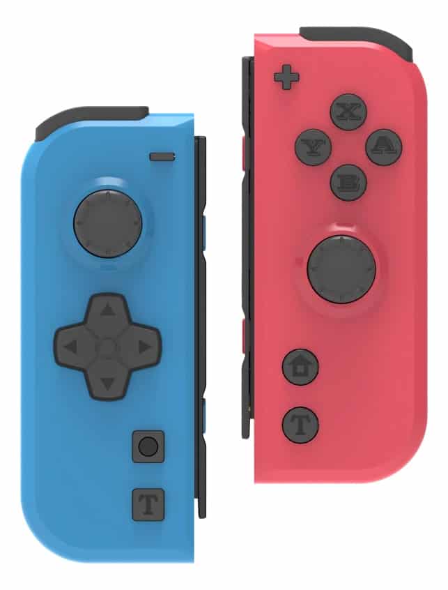 Controles Joycon Switch Honson Multicompatibilidad Rojo/azul