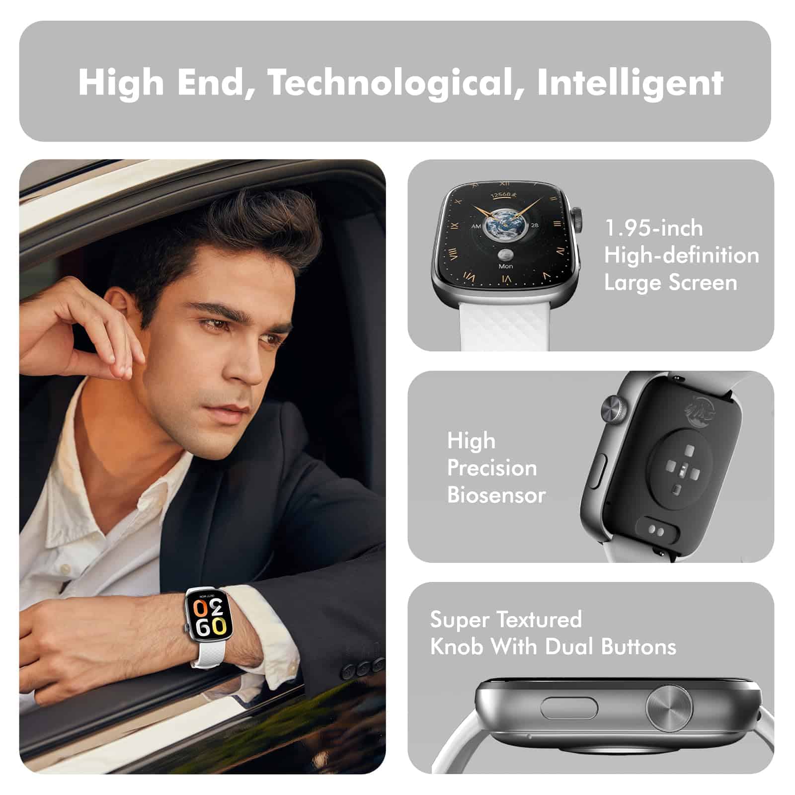 Reloj Inteligente YMS para Mujeres y Hombres - - Imagen 5