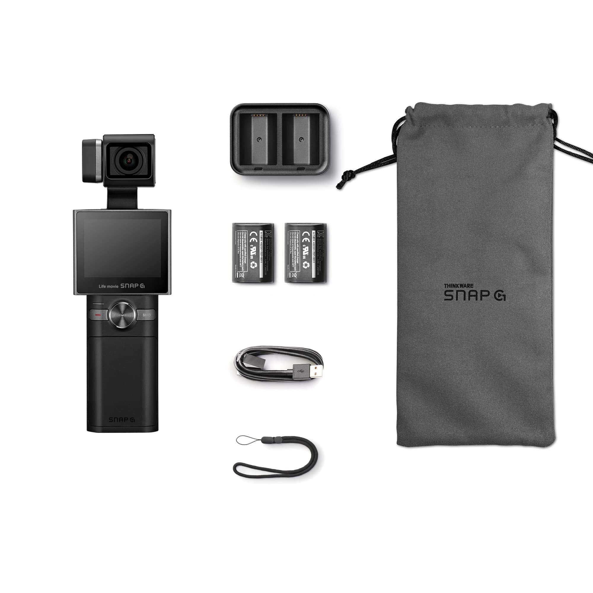 Cámara de Vlogging THINKWARE SNAP-G Plus Prime Package|