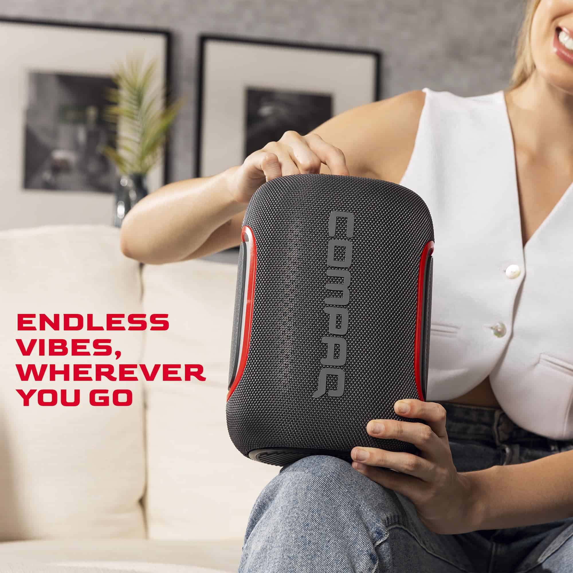 Alternative view of Altavoz Bluetooth Compaq 65W - Altavoz Portátil con