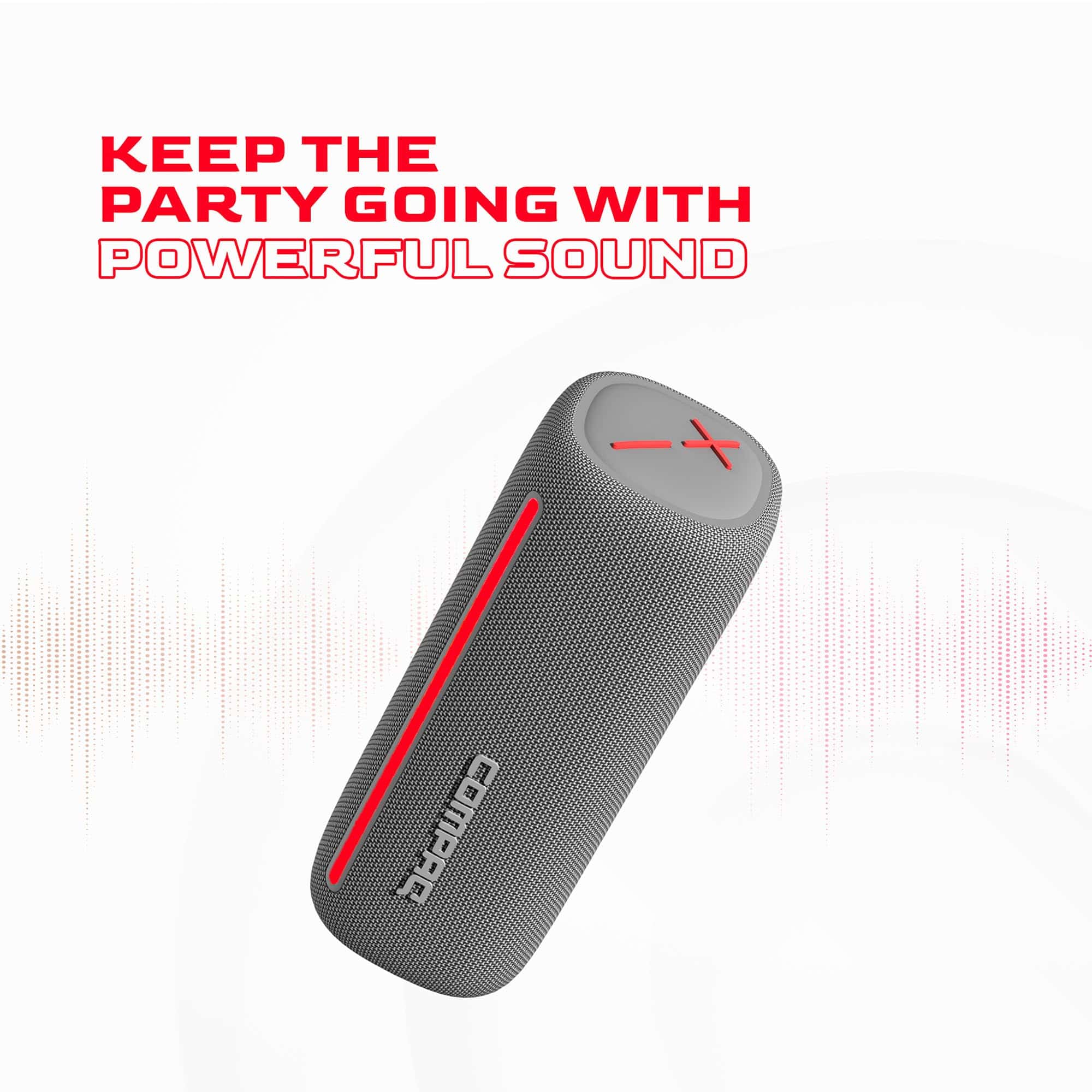 Altavoz Bluetooth Compaq 24W � Altavoz Portátil con - Image 4