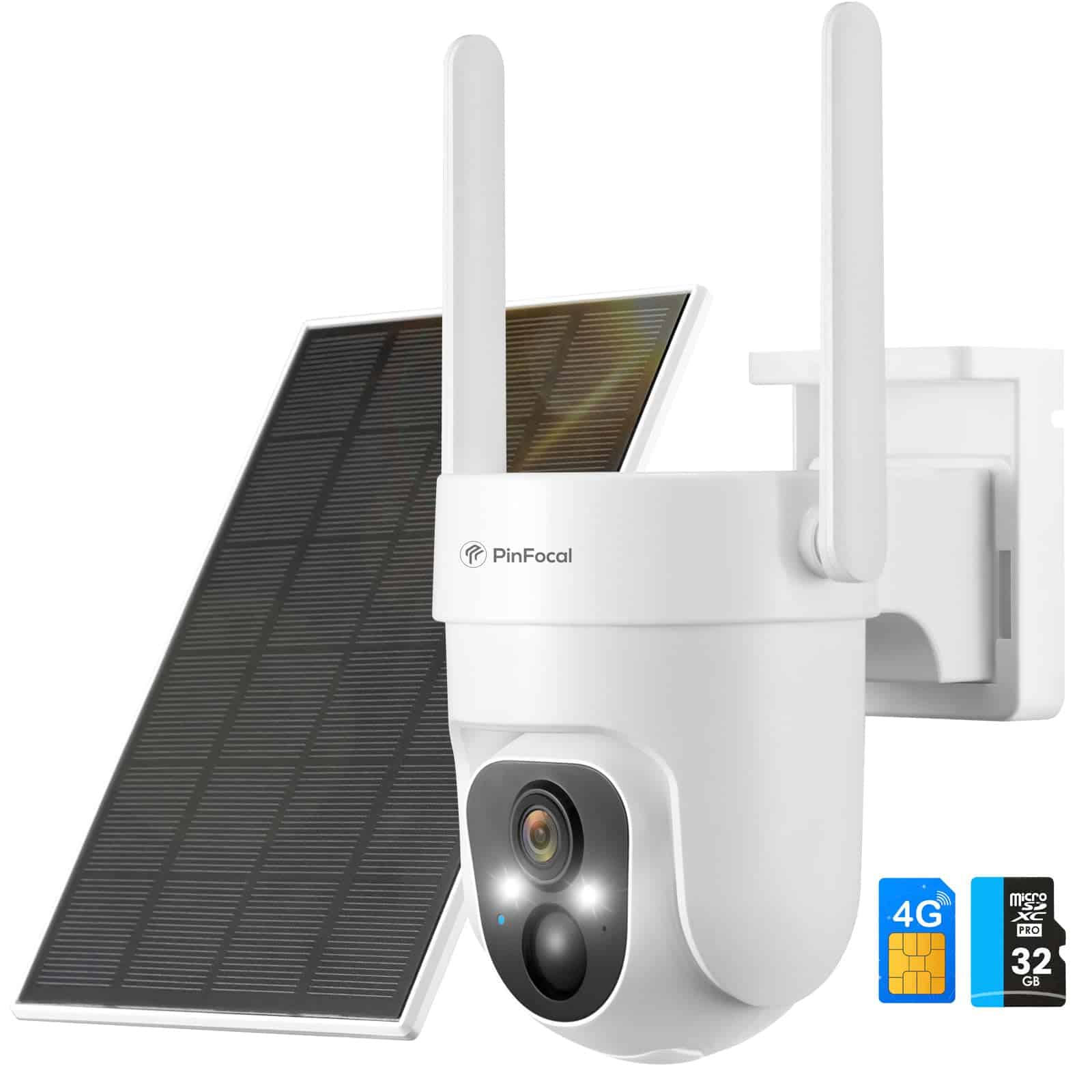 Cámara de seguridad celular 4G LTE inalámbrica para