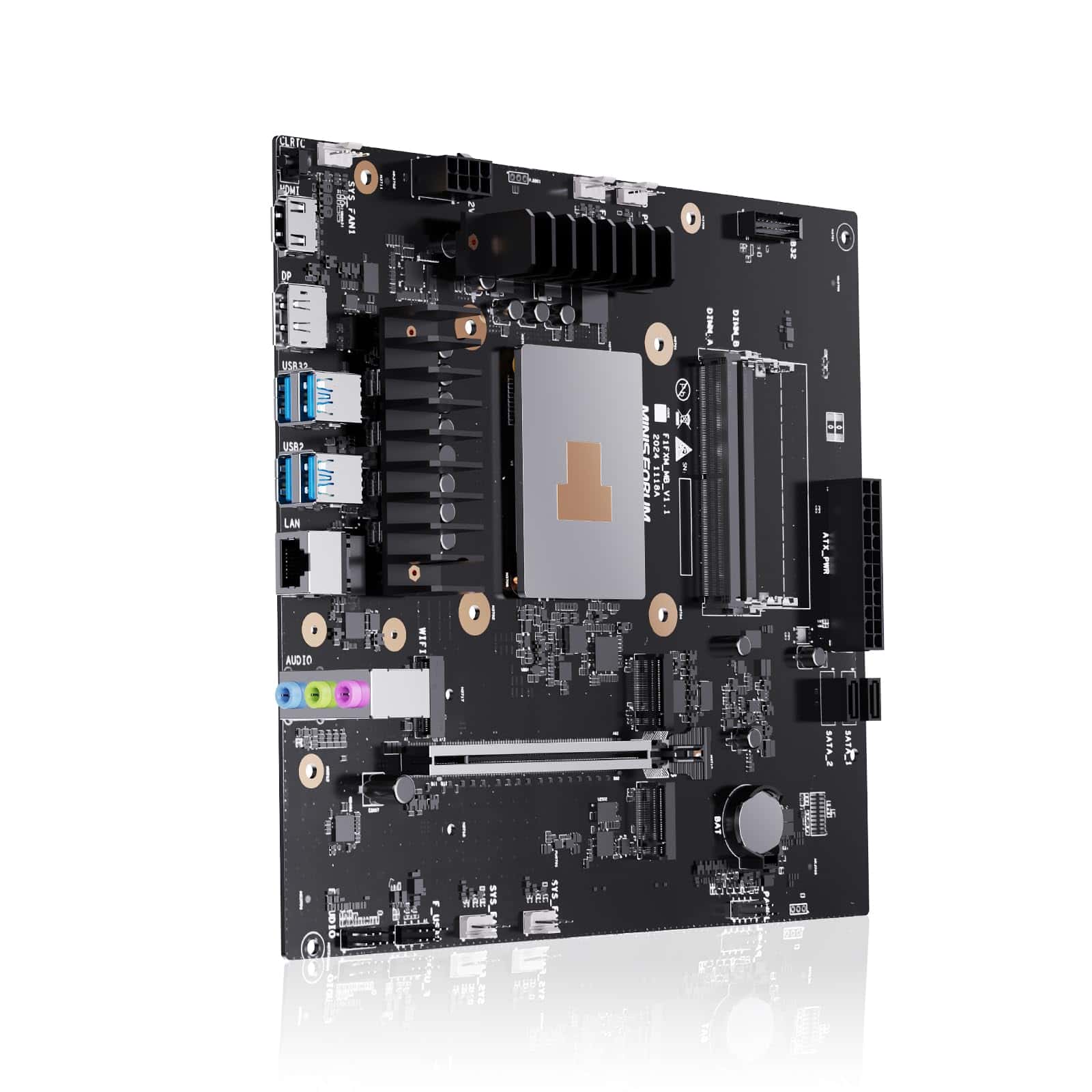 Placa Base MINISFORUM BD795m AMD Ryzen 9 7945HX(16C/32T)