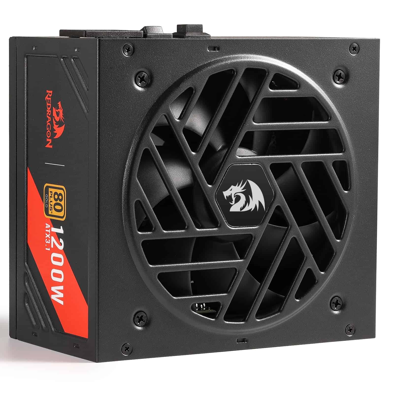 Fuente de alimentación Redragon RGMS-1200W PRO 80+ Gold de