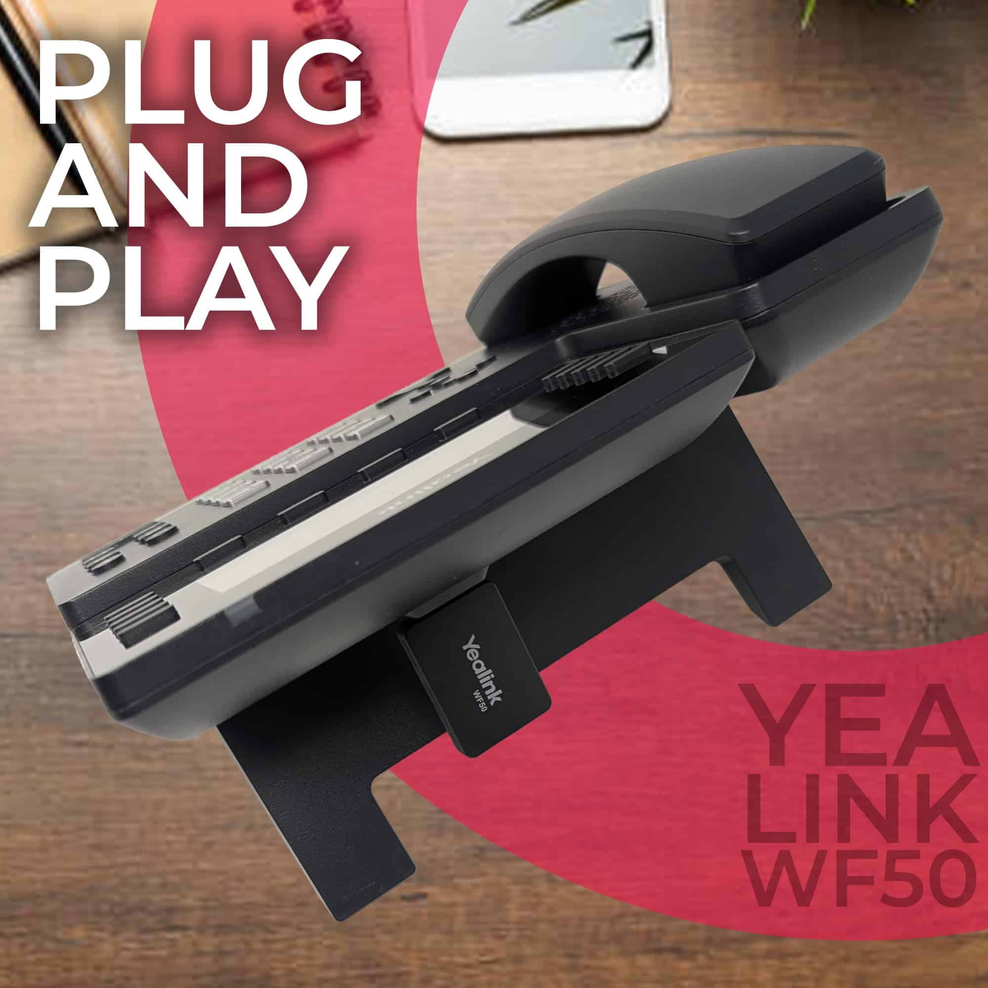 Alternative view of Adaptador Dongle Wifi USB Yealink WF50 - Para Teléfonos de