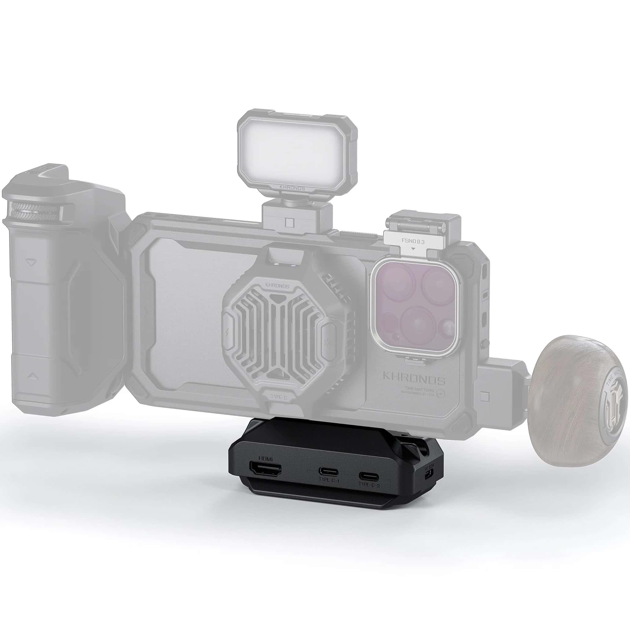 Tilta Khronos Quick Release USB-C Hub – Negro |