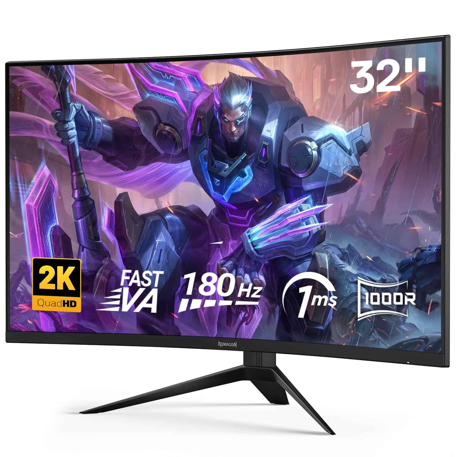 Monitor Curvo para Juegos Redragon GM32 32" - QHD