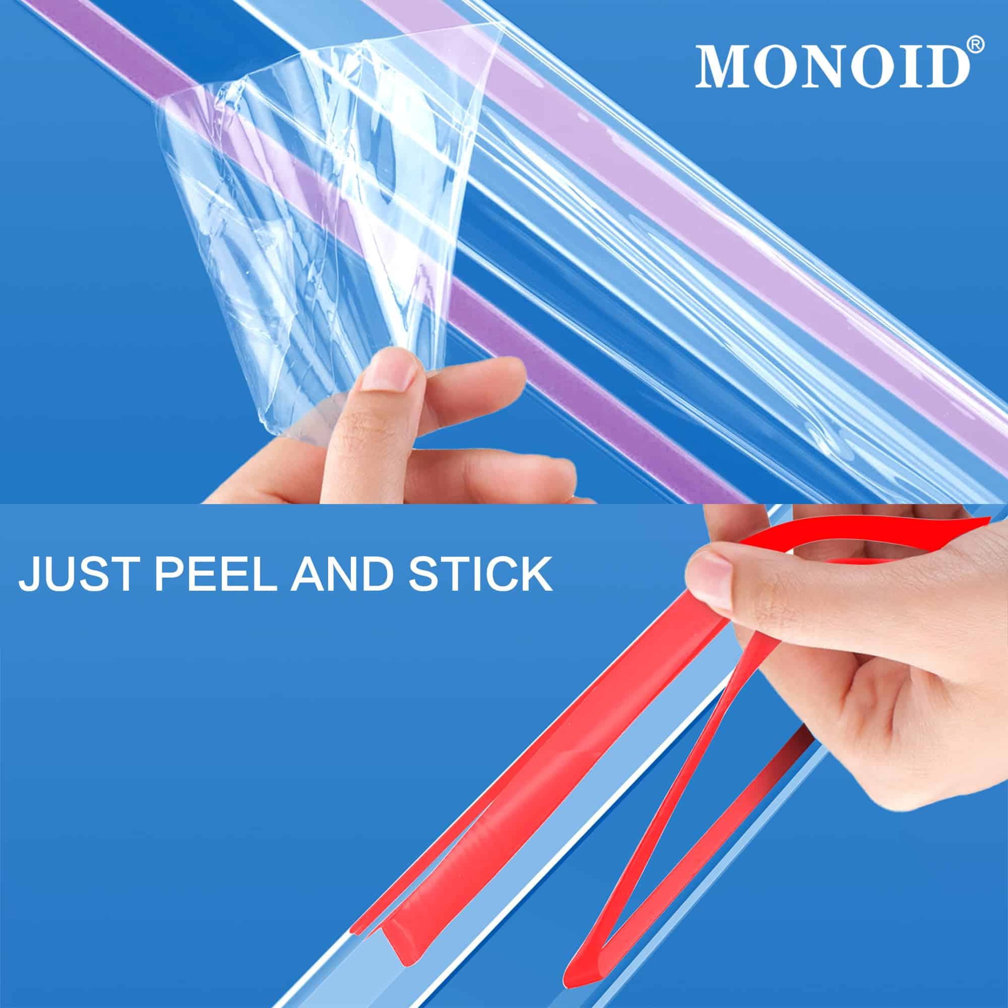 Alternative view of 6PCS Protectores de Esquina de Pared -Transparente
