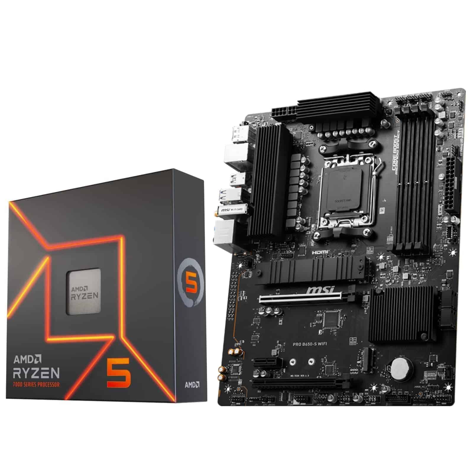 Procesador para Desktop AMD Ryzen 7 7600X Desbloqueado con