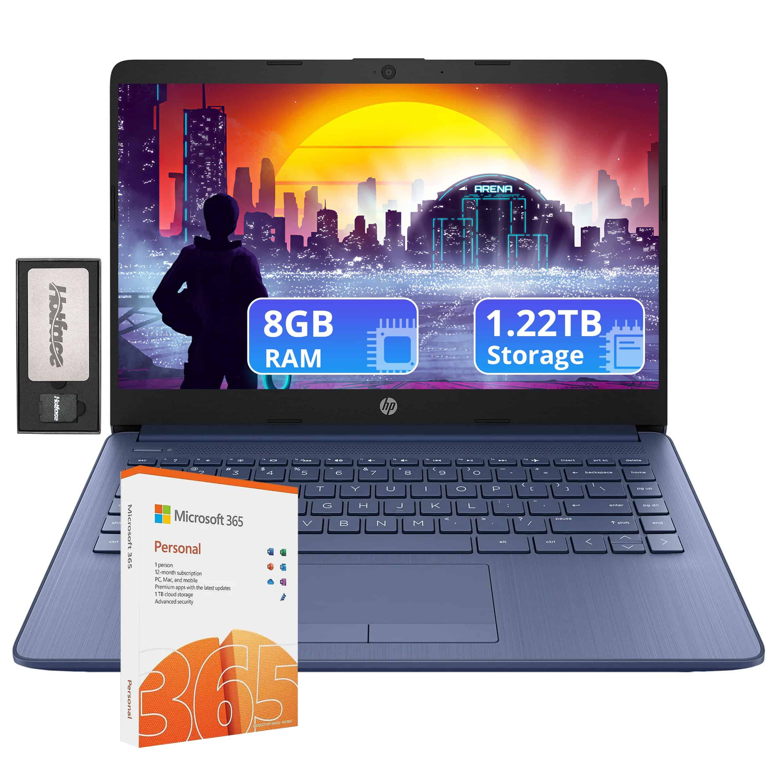 Laptop HP Stream 14″ N5030 8GB 64GB eMMC + 160GB Dock W11H