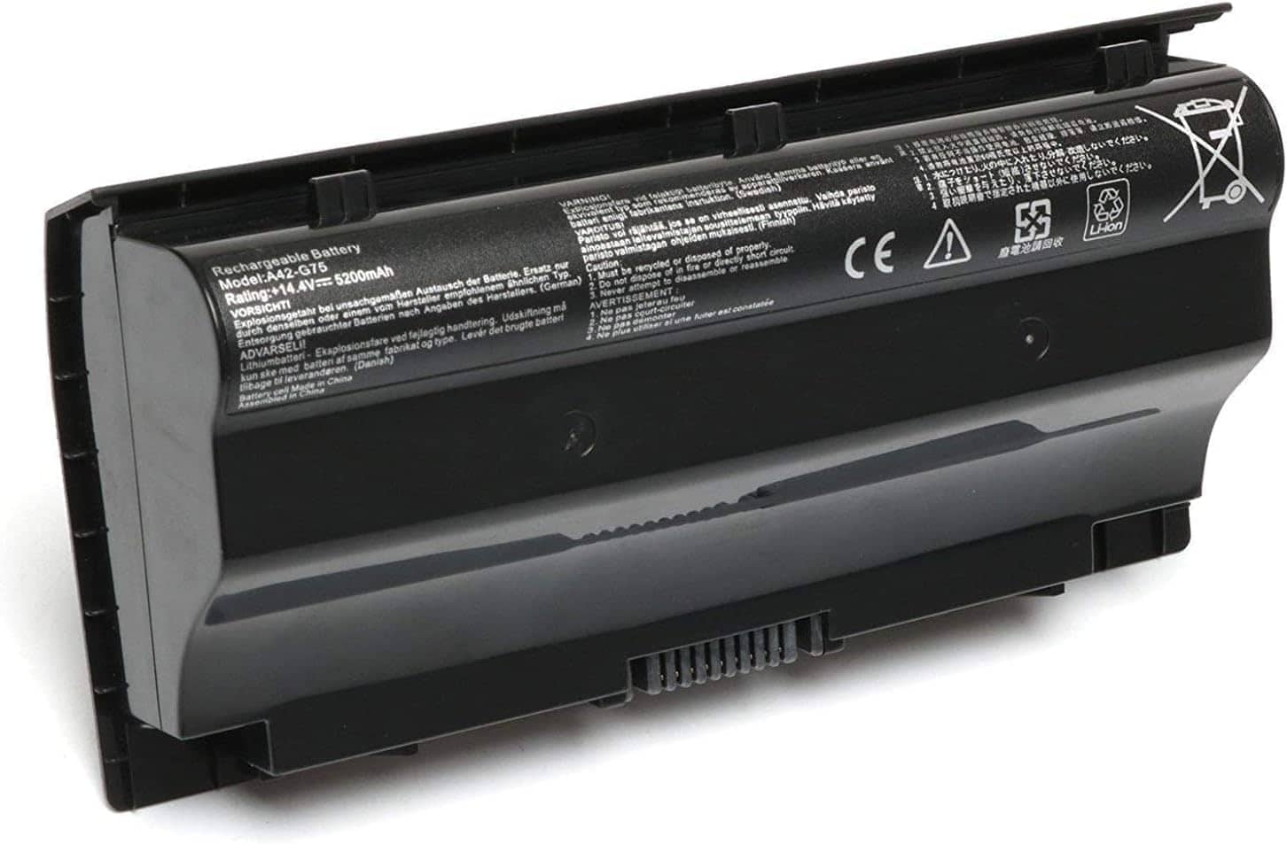 Batería de Repuesto para Laptop FLYRLB A42-G75 Compatible