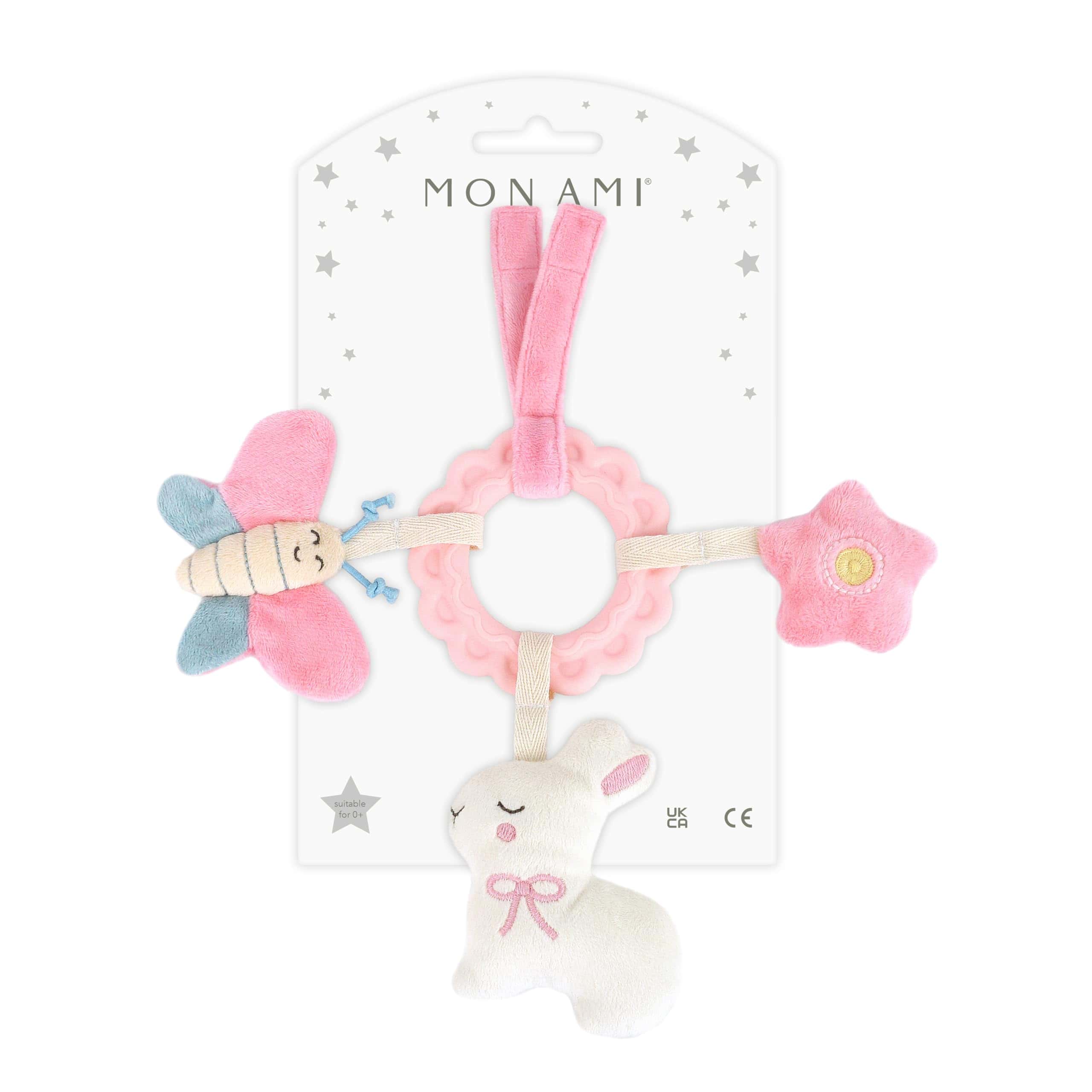Alternative view of Anillo mordedor MON AMI Bunny and Friends - 8", Anillo de