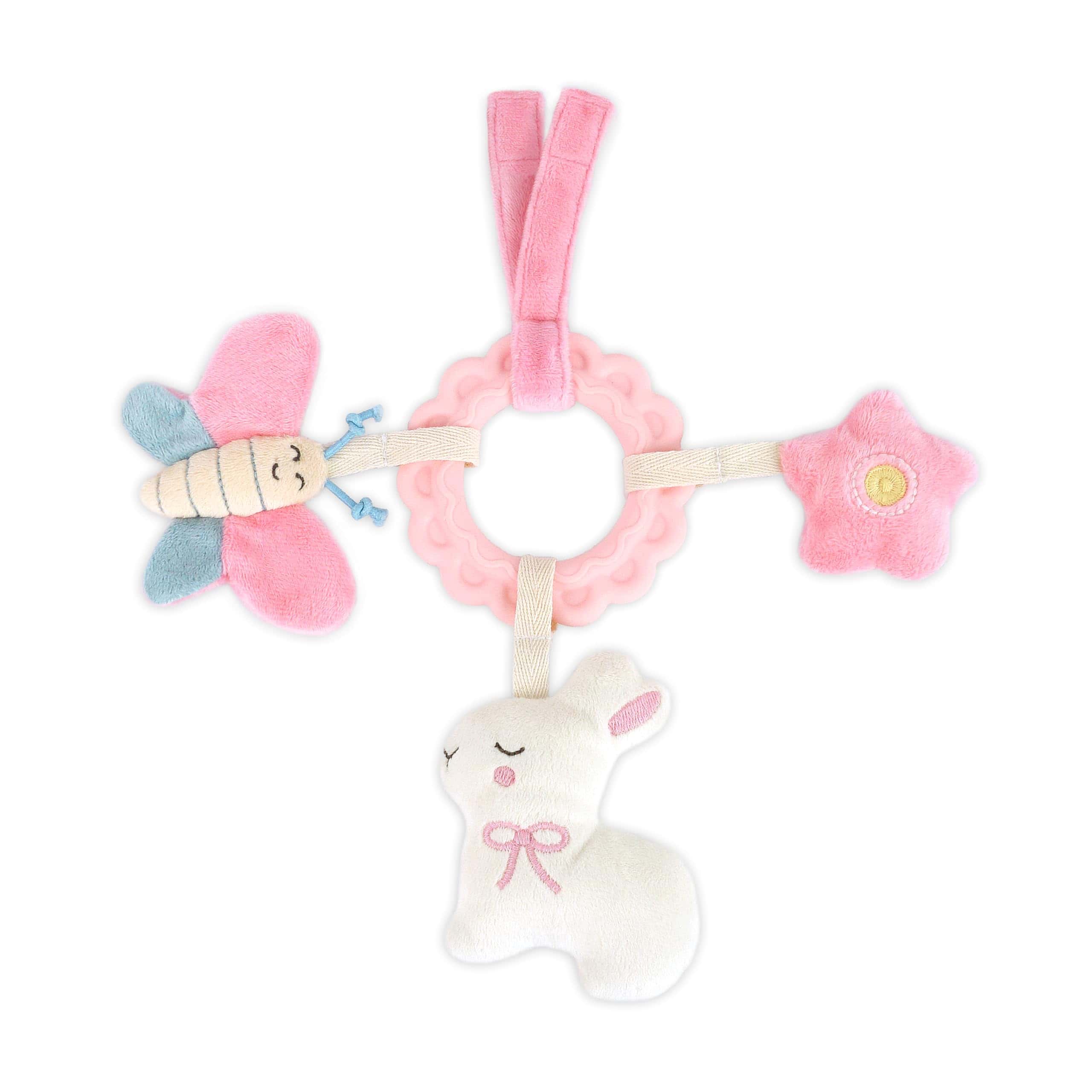 Anillo mordedor MON AMI Bunny and Friends - 8", Anillo de