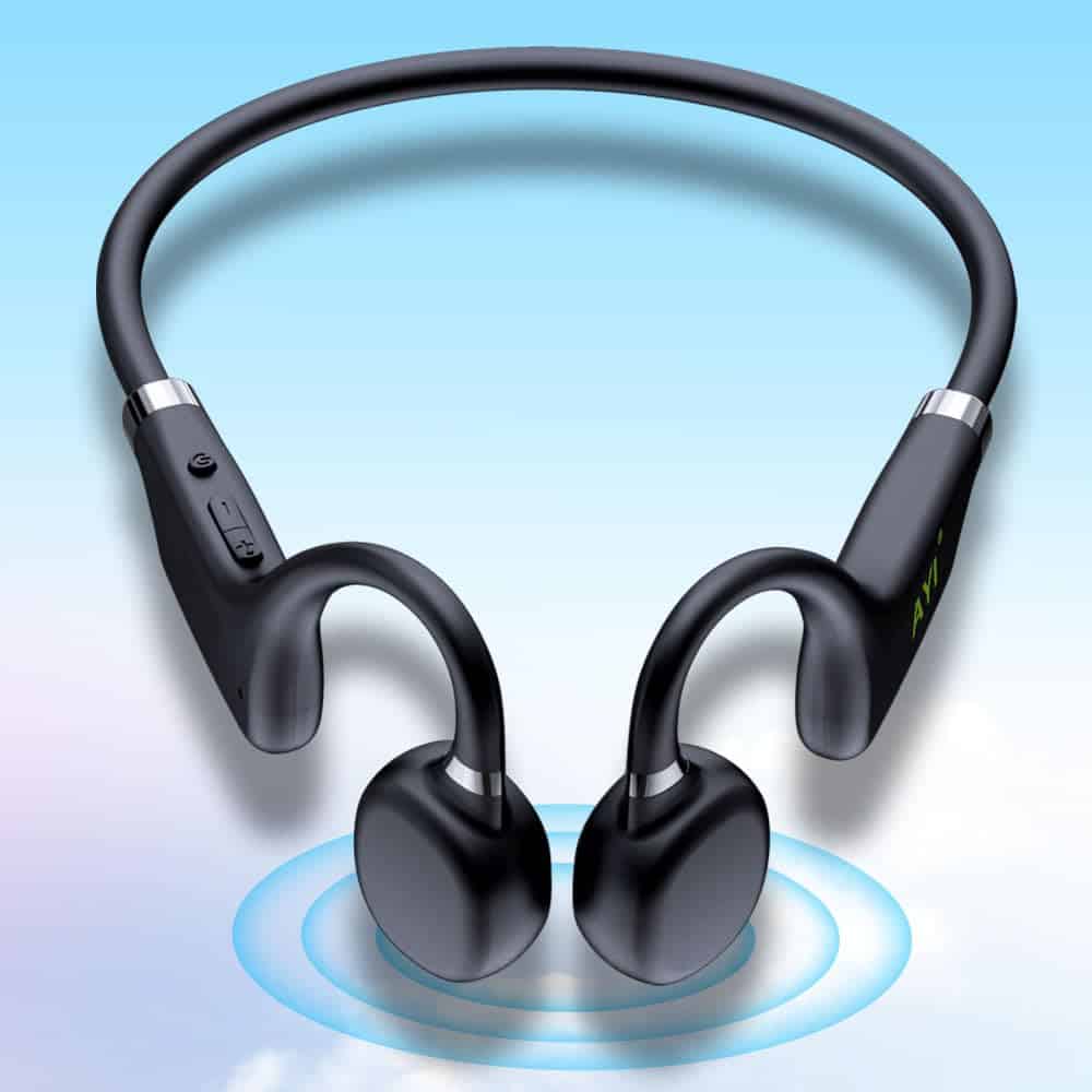 Auriculares de Conducción Ósea Verdadera AYI X9 Negro