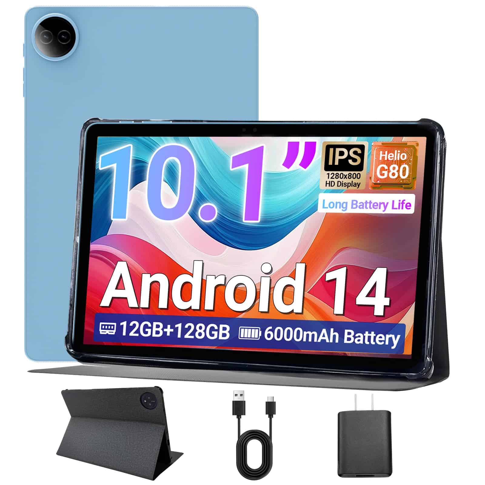 Tableta DigiLand 2025 10.1" Android 14, MTK Helio G80