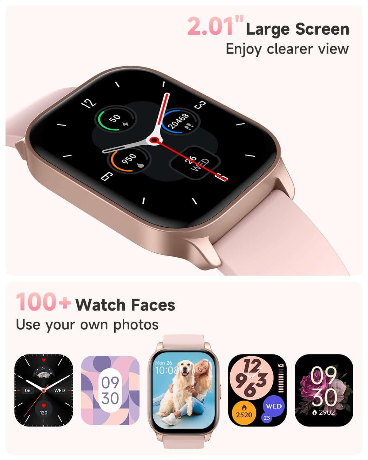 TOOBUR Smart Watch para Mujeres, Smartwatch Compatible con - Image 8