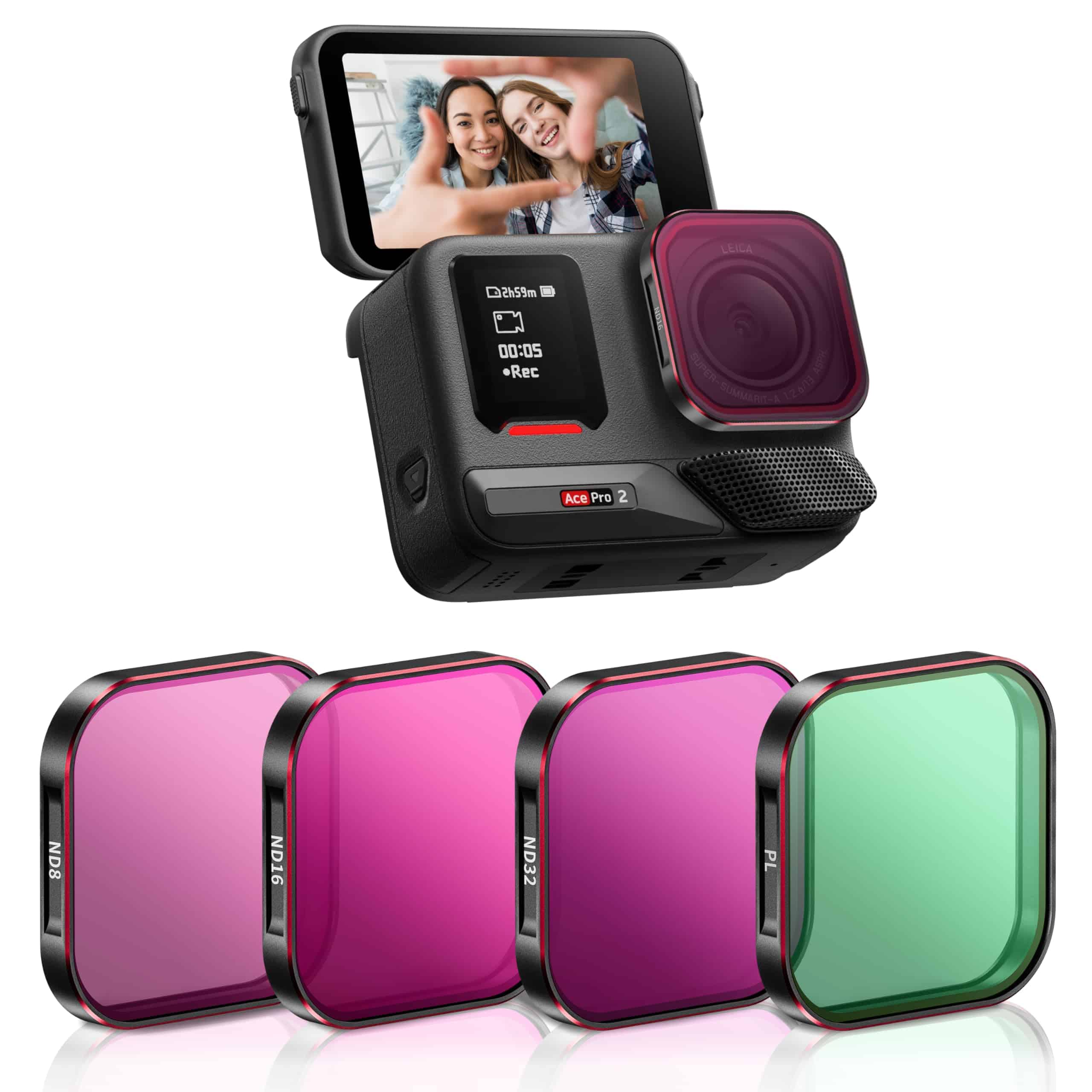 Set de Filtros ND para Insta360 ACE Pro 2 /ACE Pro
