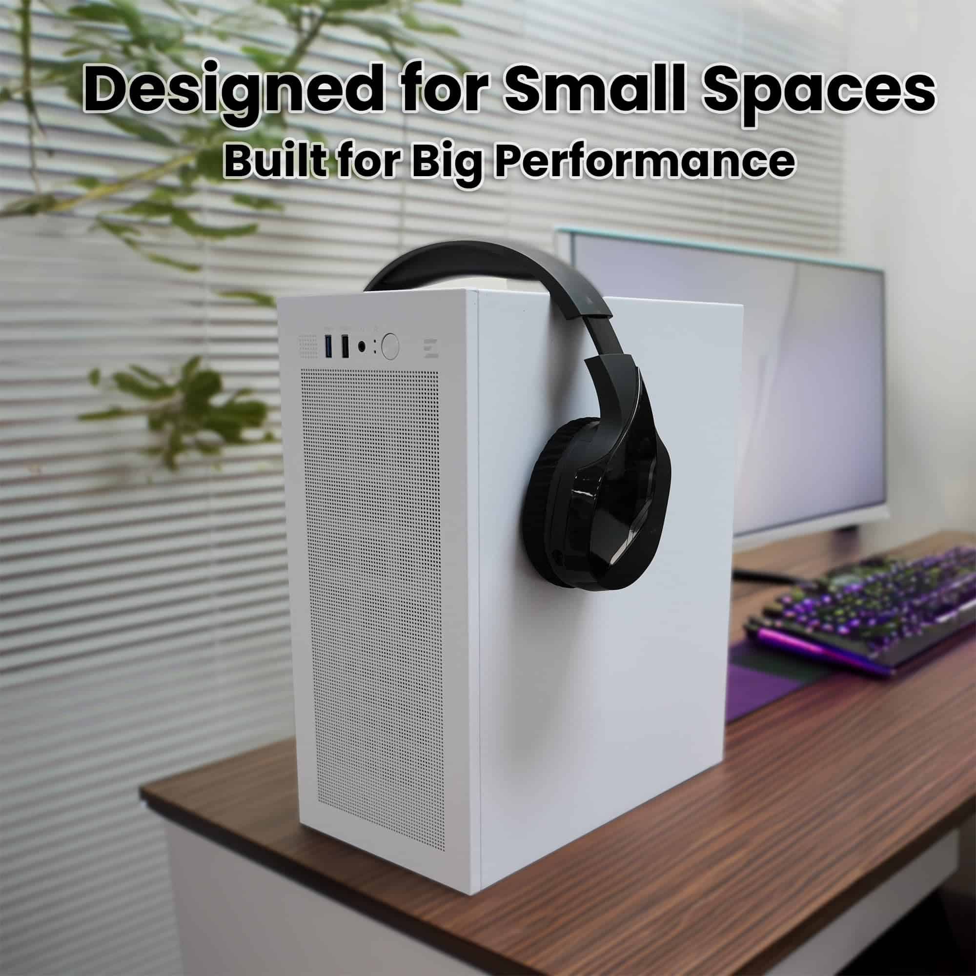 Alternative view of Gabinete de PC Zalman CUBIX Compact Mini Tower mATX ITX,